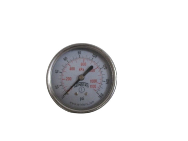 WINTERS PEM1440 PRESSURE GAUGE  0-160 PSI 0-1100 KPA NSNP