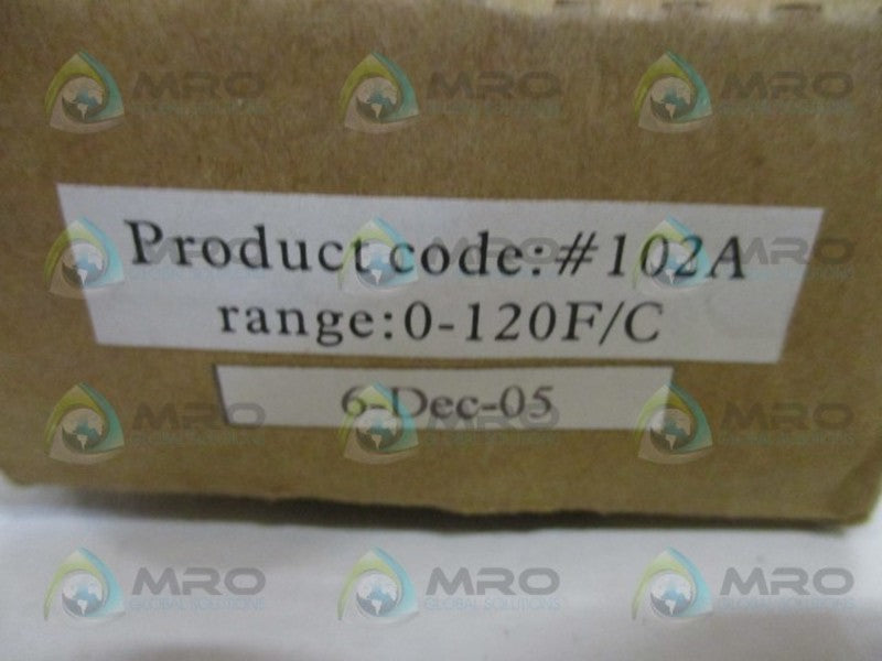 WINTERS 102A  9" 0-120'F/C NSMP