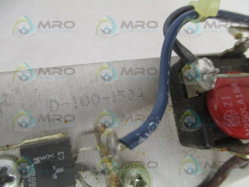 T.B. WOOD'S D-100-150A REPLACEMENT MODULE UNMP