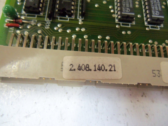 ABB CONTROL BOARD 2.408.140.21 *NEW NO BOX*