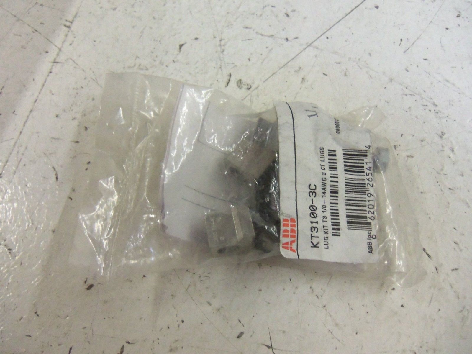ABB KT3100-3C LUG KIT *NEW IN FACTORY BAG*