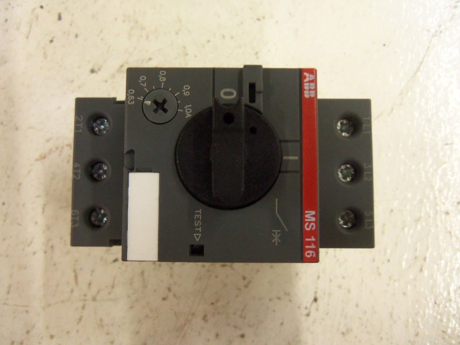 ABB MS116-1.0 1SAM250000R1005 0.63-1.0A NSMP