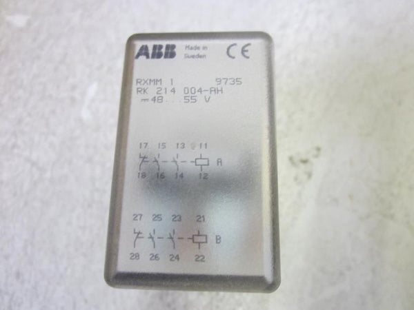 ABB RK 214 004-AH 48V RELAY  NSNP