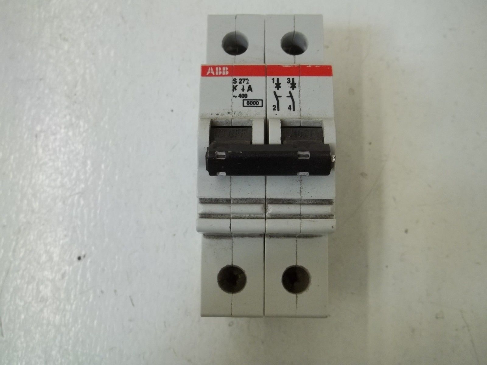 ABB S272-K4 CIRCUIT BREAKER 4A *USED*