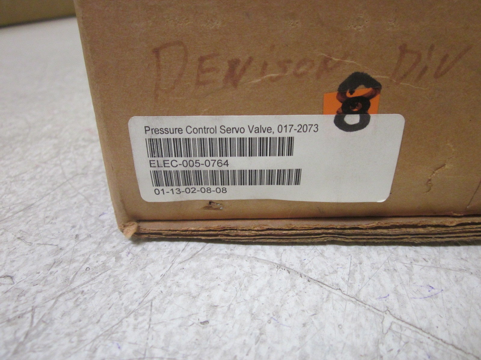 ABEX CORP. 017-20734 PRESSURE CONTROL SERVO VALVE DRIVER NSMP