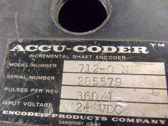 ACCU-CODER 712-O N *USED*