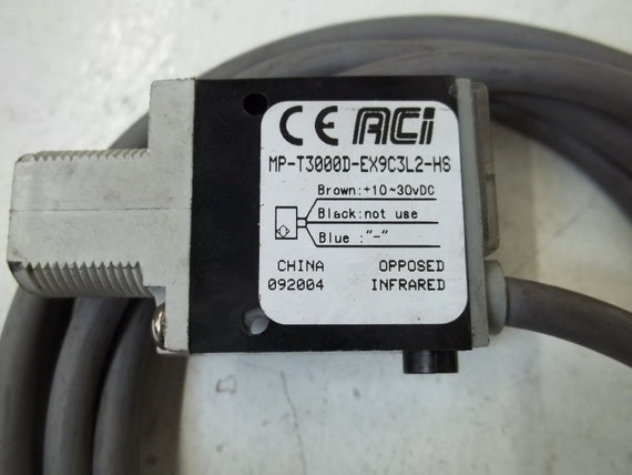 ACI MP-T3000D-EX9C3L2-HS PHOTOELECTRIC *USED*
