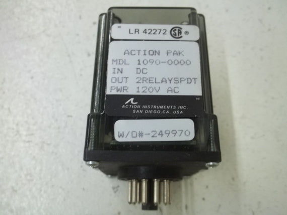 ACTION INSTRUMENT INC. MDL1090-0000 RELAY 120V *NEW IN BOX*