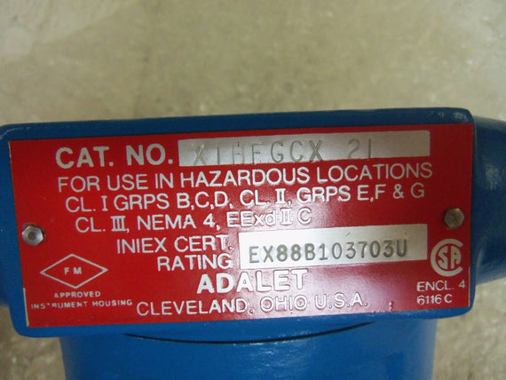ADALET-PLM XIHFGC-X2L TRANSMITTER *NEW IN BOX*