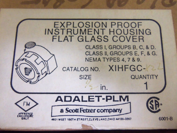 ADALET-PLM XIHFGC-X2L TRANSMITTER *NEW IN BOX*