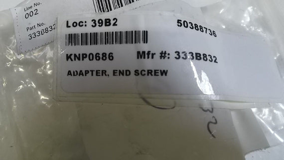 ADAPTER, END SCREW 333B832 *NEW NO BOX*