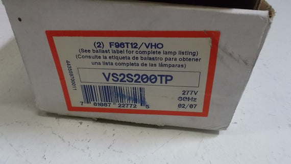 ADVANCE BALLAST VS2S00TP *NEW IN BOX*
