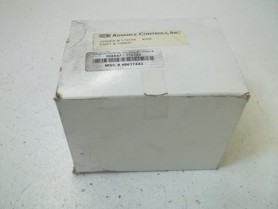 ADVANCED COTNROLS INC.  179744 CAM SWITCHES *NEW IN BOX*