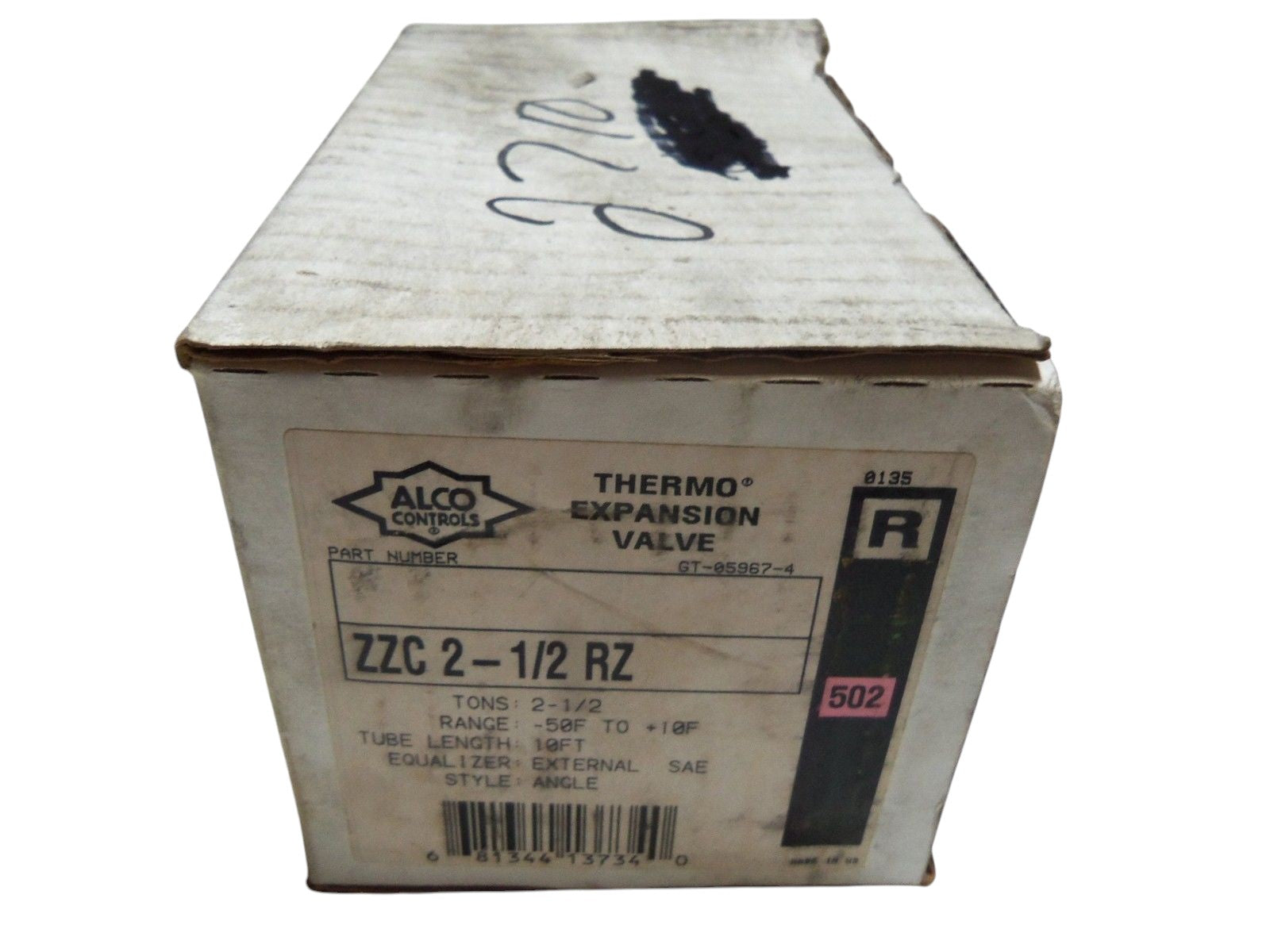 ALCO CONTROLS ZZC 2-1/2 RZ THERMO EXPANSION VALVE NSMP