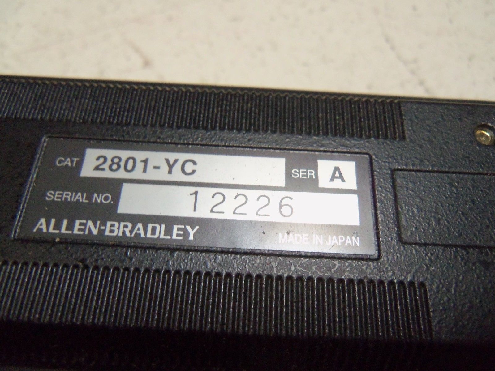 INDUSTRIAL SPARE PART 2801-YC SERIES A MACHINE VISION CAMERA AS PICTURED