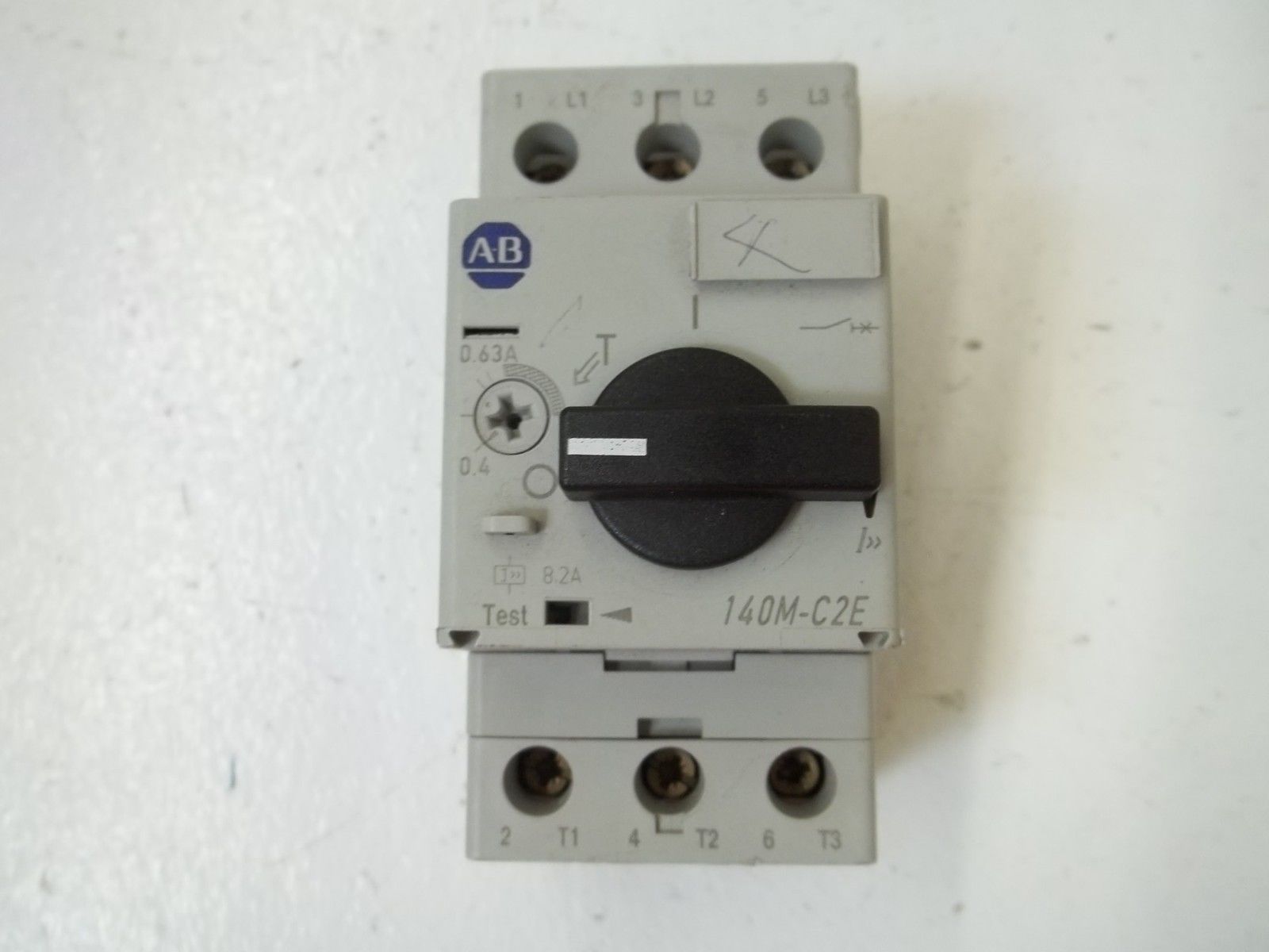 ALLEN BRADLEY 140M-C2E-A63 SER.B MOTOR STARTER PROTECTOR 0.4-0.63A UNMP