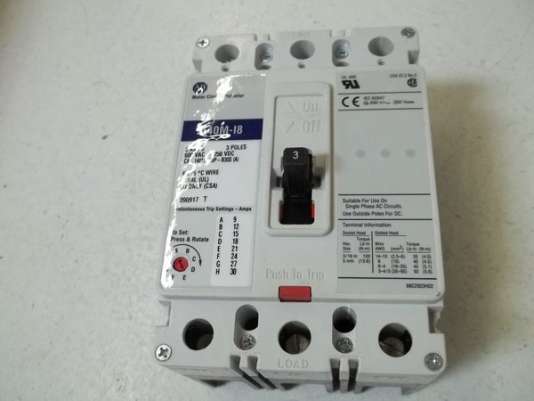 ALLEN BRADLEY 140M-I8P-B30S CIRCUIT BREAKER (MCP) NSMP