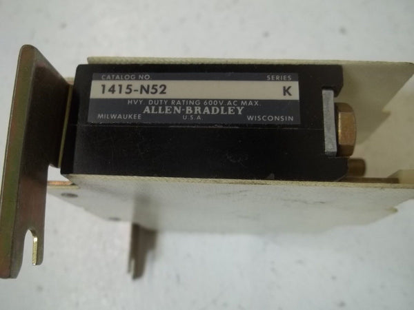 ALLEN BRADLEY 1415-N52 SER.K OVERLOAD RELAY  UNMP