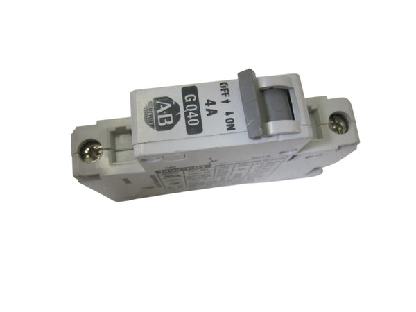 ALLEN BRADLEY 1492-CB1G040 SER. B CIRCUIT BREAKER 4A NSNP