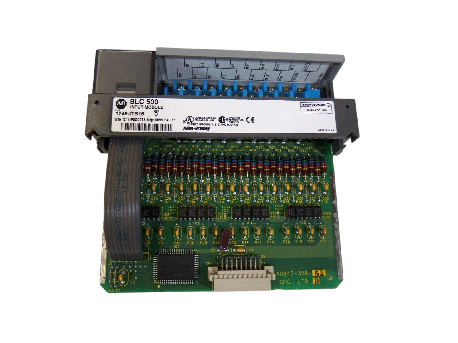INDUSTRIAL SPARE PART SLC 500 1746-ITB16 SER. C INPUT MODULE NSNP