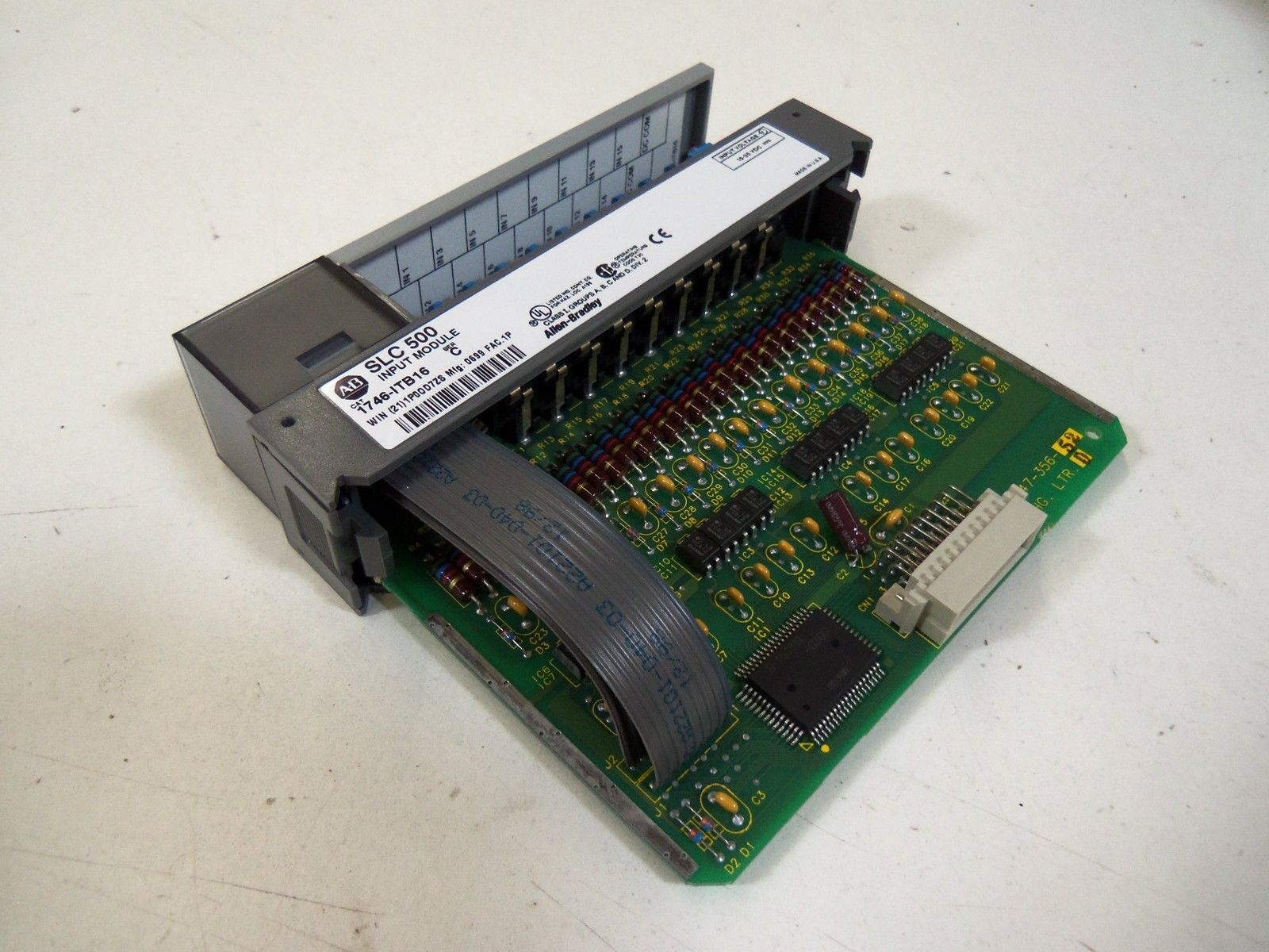 INDUSTRIAL SPARE PART SLC 500 1746-ITB16 SER. C INPUT MODULE NSNP