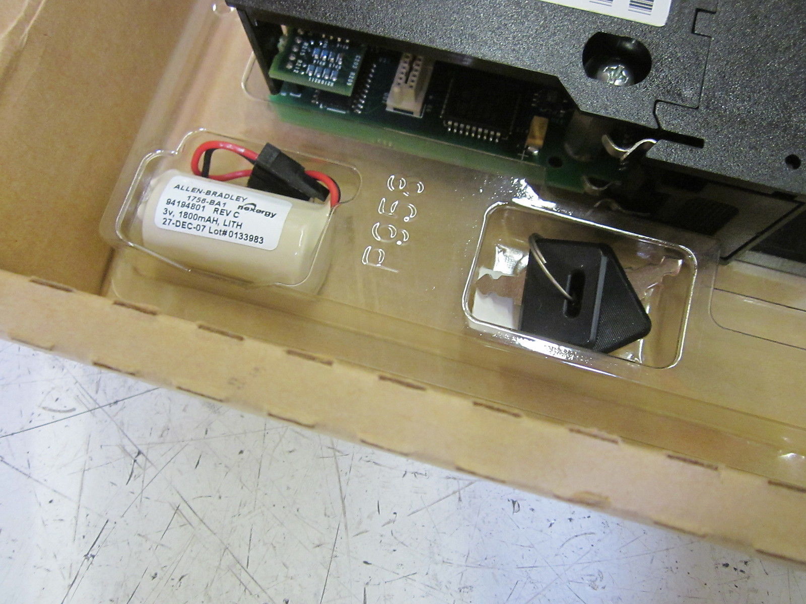 INDUSTRIAL SPARE PART CONTROLLOGIX 1756-L55 SER. A F/W 1.4 PROCESSOR UNIT NSMP