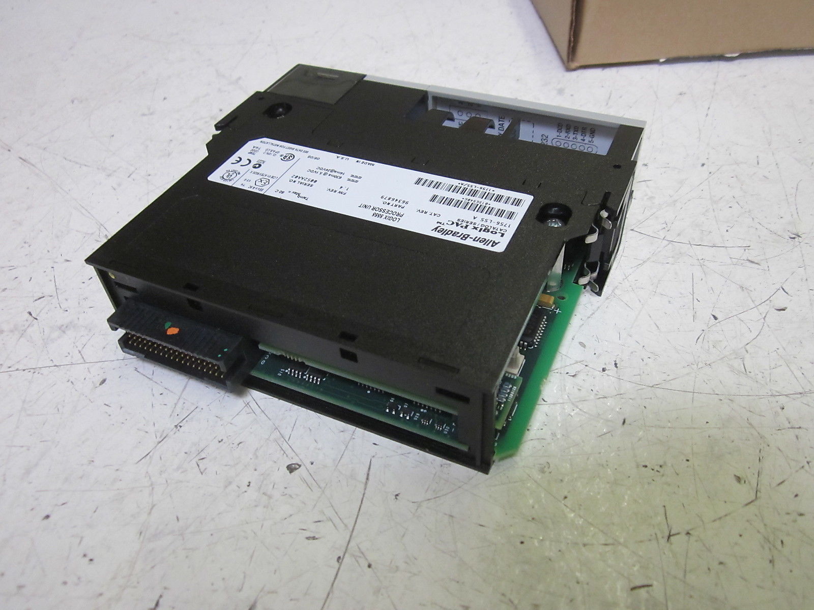 INDUSTRIAL SPARE PART CONTROLLOGIX 1756-L55 SER. A F/W 1.4 PROCESSOR UNIT NSMP