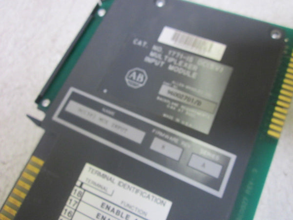 ALLEN BRADLEY 1771-IS SER. A MULTIPLEXER INPUT MODULE  NSMP