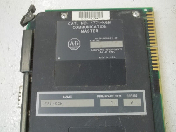 ALLEN BRADLEY 1771-KGM SER.A COMMUNICATION MASTER UNMP