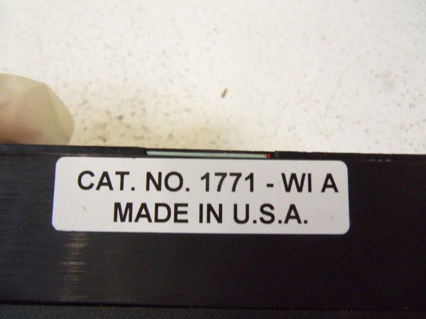 ALLEN BRADLEY 1771-W1 SER. A TERMINAL BLOCK NSMP