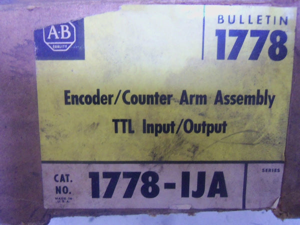 ALLEN BRADLEY 1778-IJA ENCODER/ COUNTER ARM ASSEMBLY NSMP