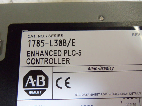 ALLEN BRADLEY 1785-L30B SER. E PLC-5 CONTROLLER REMAN NSMP