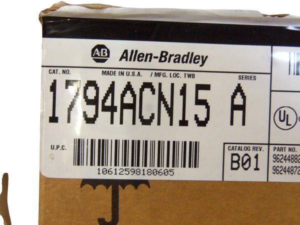 ALLEN BRADLEY 1794-ACN15 SER. A F/W B NSMP