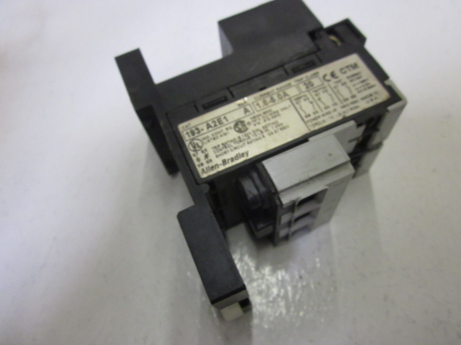 ALLEN BRADLEY 193-A2E1 SER.A W/ 193-BPM2 SER.A UNMP
