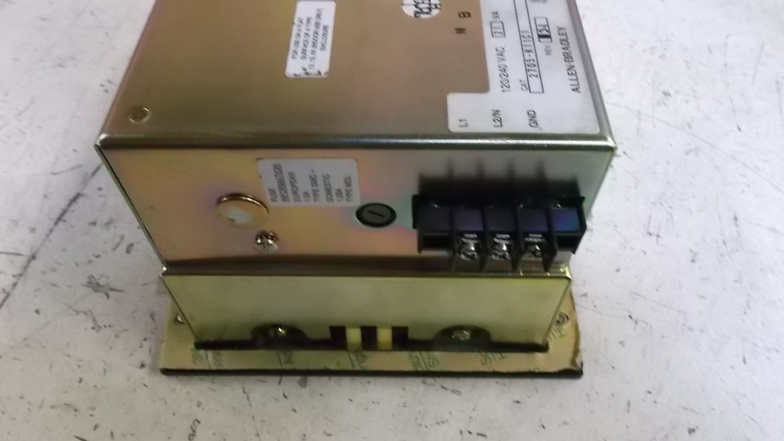 ALLEN BRADLEY 2705-K11C1 SER. E OPERATOR INTERFACE DISPLAY NSMP