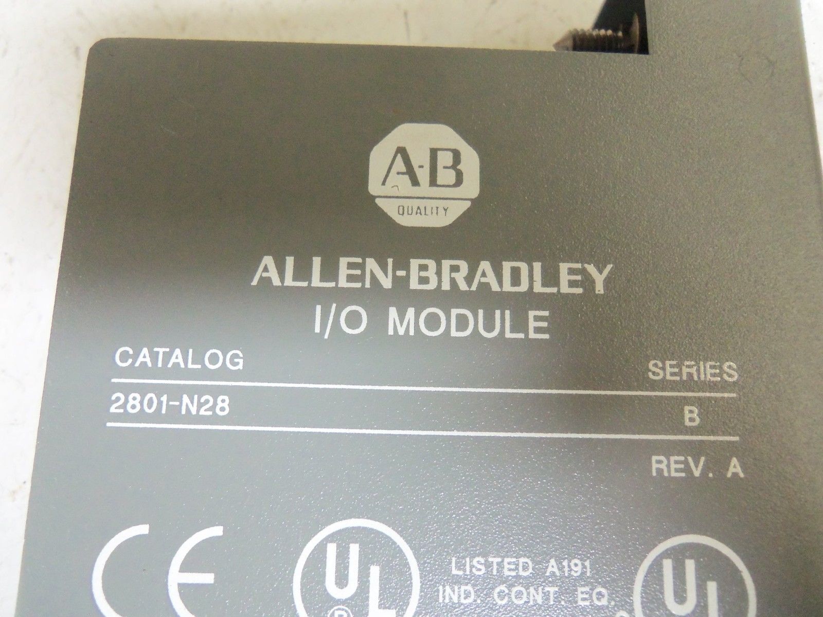 INDUSTRIAL SPARE PART 2801-N28 SERIES B I/O MODULE FOR VISION SYSTEM UNMP