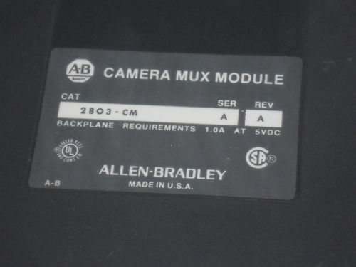 INDUSTRIAL SPARE PART 2803-CM SER. A CAMERA MUX MODULE UNMP