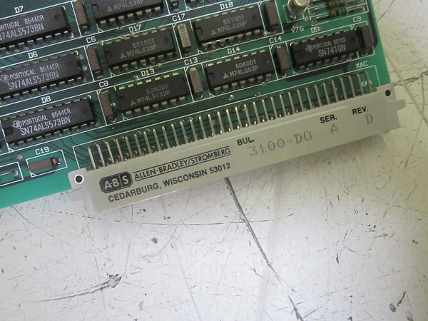 ALLEN BRADLEY 3100-DO SERIES A DIGITAL OUTPUT BOARD NSNP
