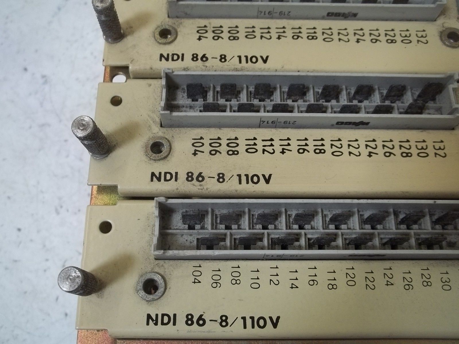 INDUSTRIAL SPARE PART 3130-A2 SER.A W/ 4 NDI86-8/110V  UNMP