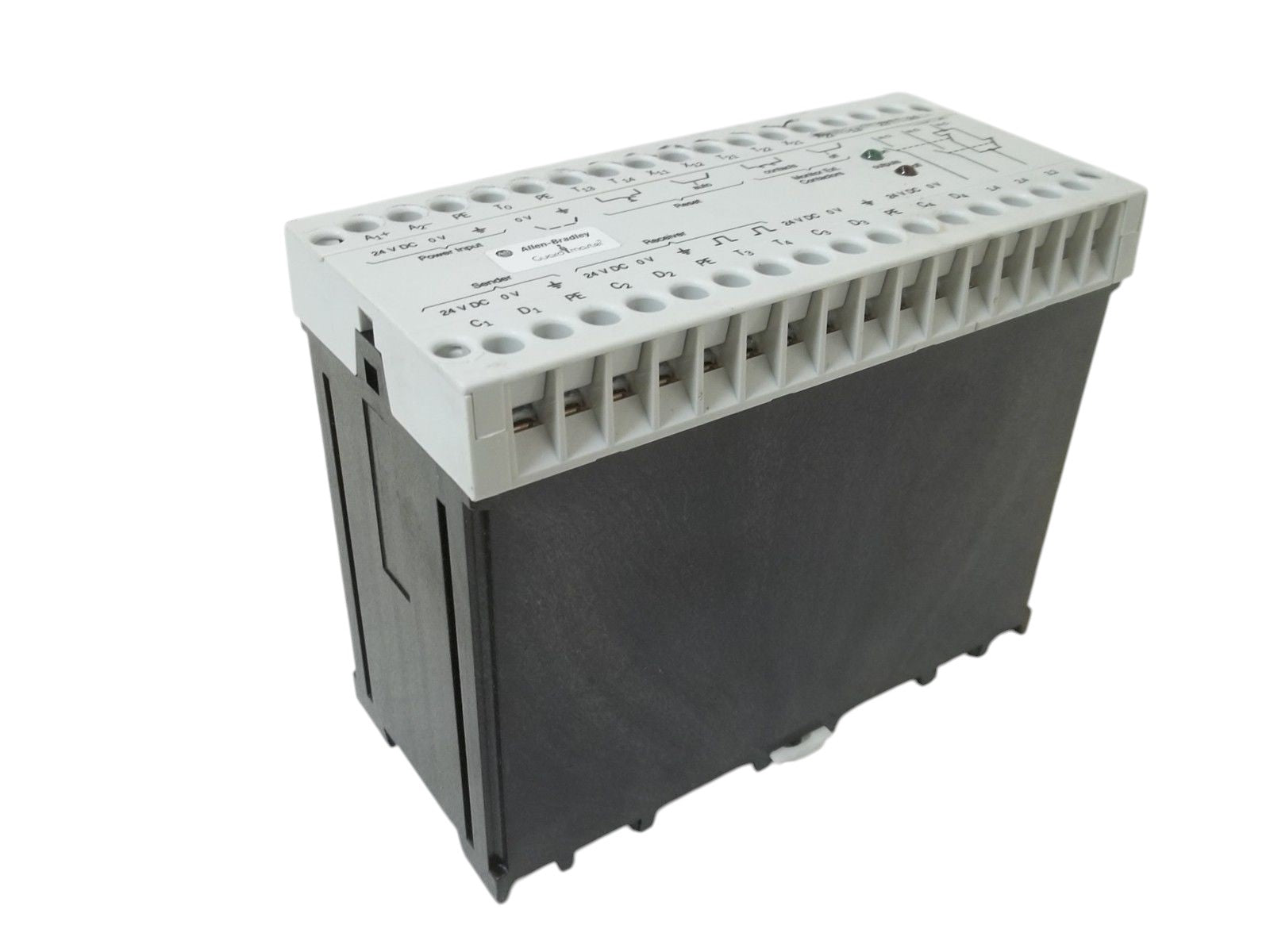 ALLEN BRADLEY 440L-M8200 SAFETY RELAY INTERFACE FOR SAFETY LIGHT CURTAINUNMP
