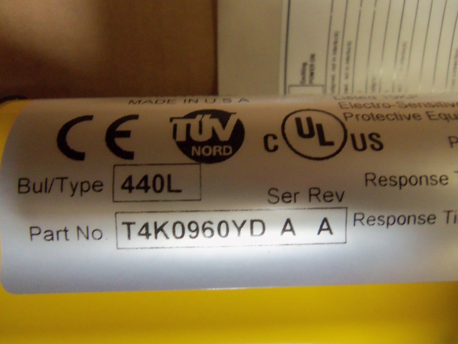 INDUSTRIAL SPARE PART 440L-T4K0960TD SERIES A TRANSMITTER NSMP