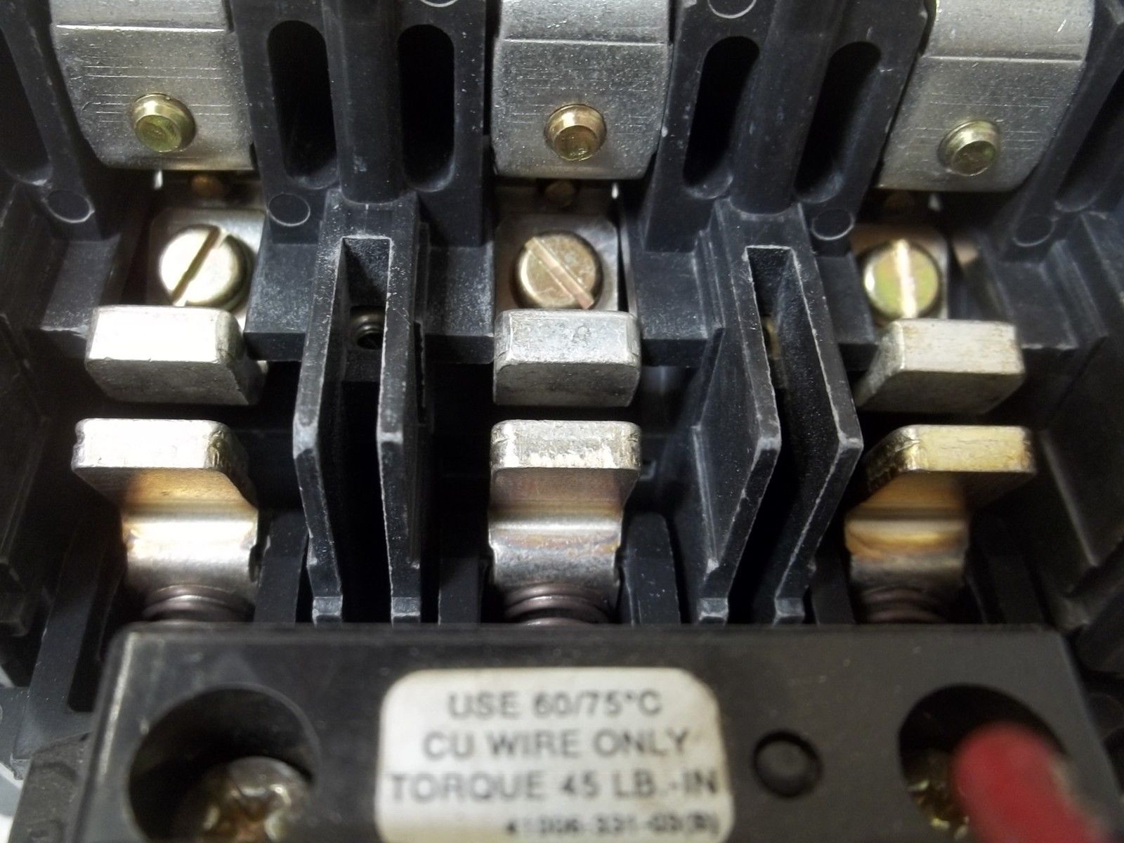 INDUSTRIAL SPARE PART 500-CO940 SER.B CONTCTAR 115-120V UNMP