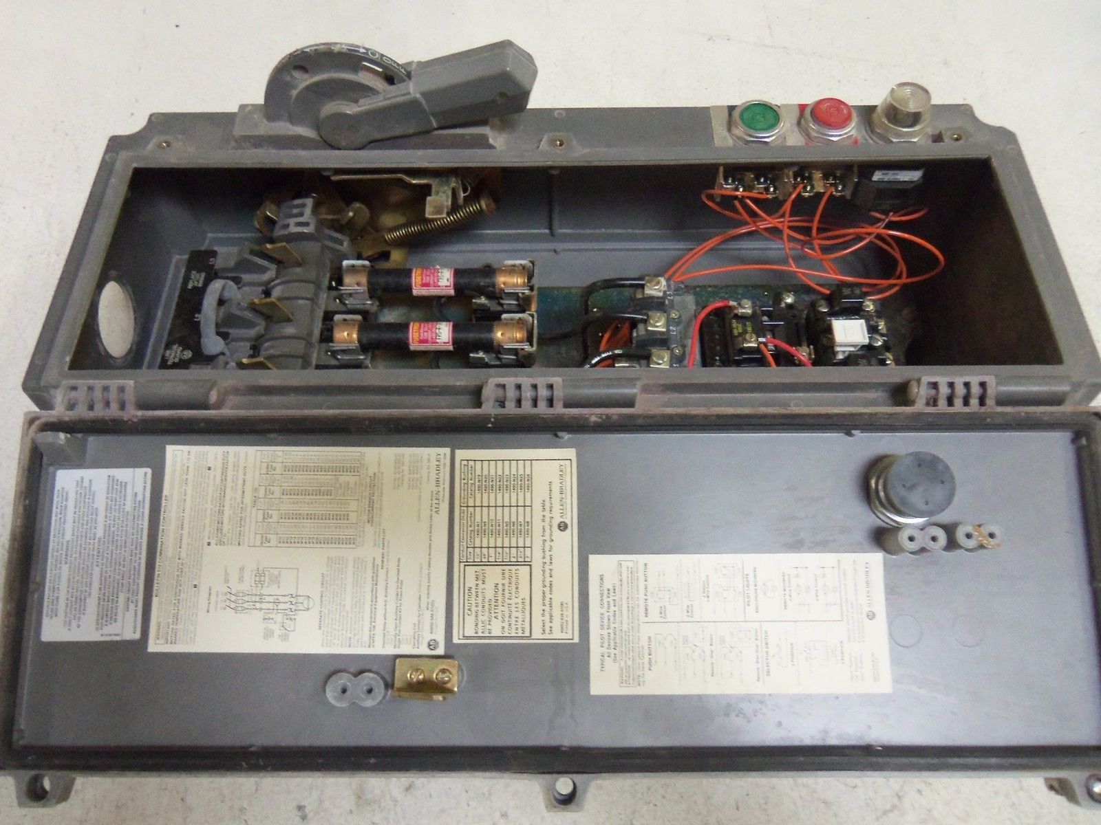 INDUSTRIAL SPARE PART 512-BSB-24R SERIES B COMBINATION MOTOR STARTER UNMP