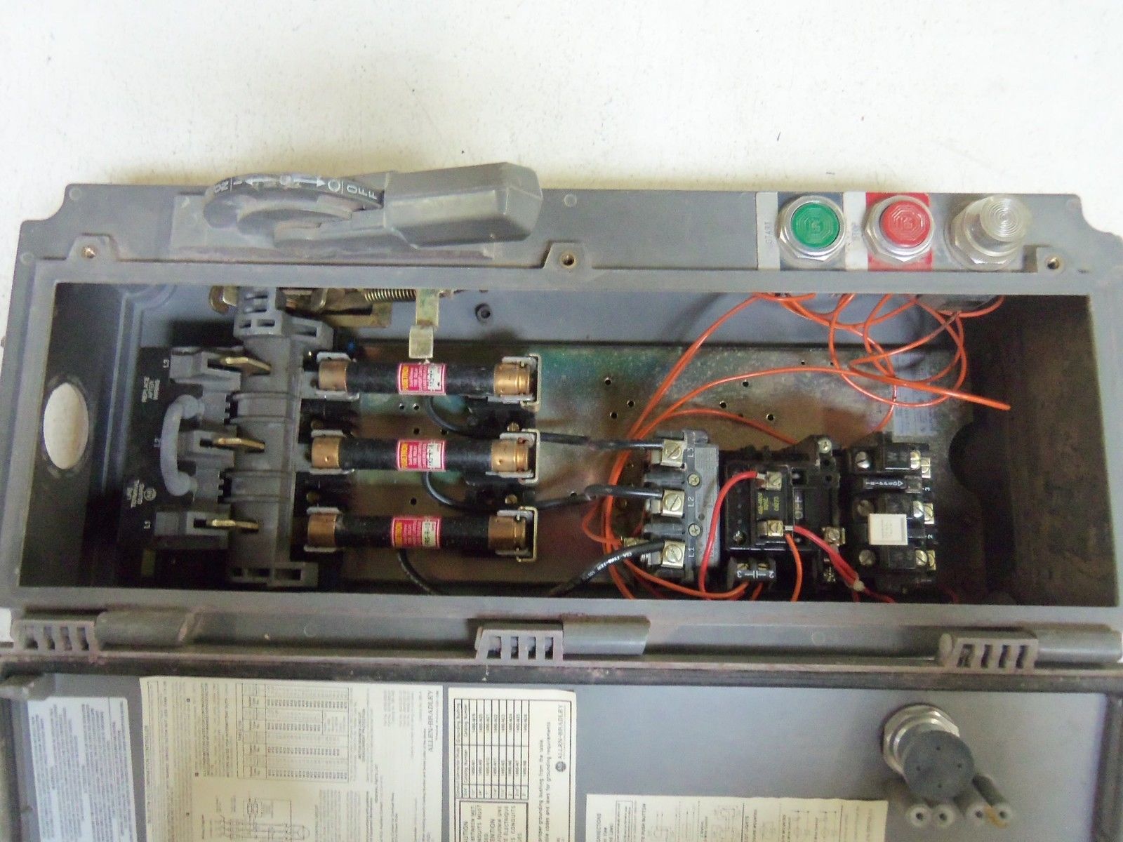 INDUSTRIAL SPARE PART 512-BSB-24R SERIES B COMBINATION MOTOR STARTER UNMP