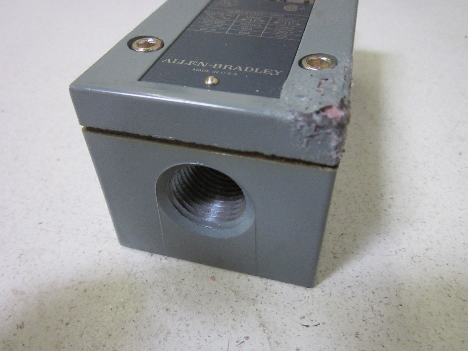 INDUSTRIAL SPARE PART 802X-D4 SER.B UNMP