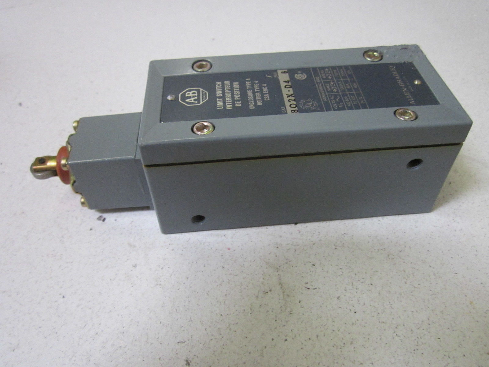 INDUSTRIAL SPARE PART 802X-D4 SER.B UNMP