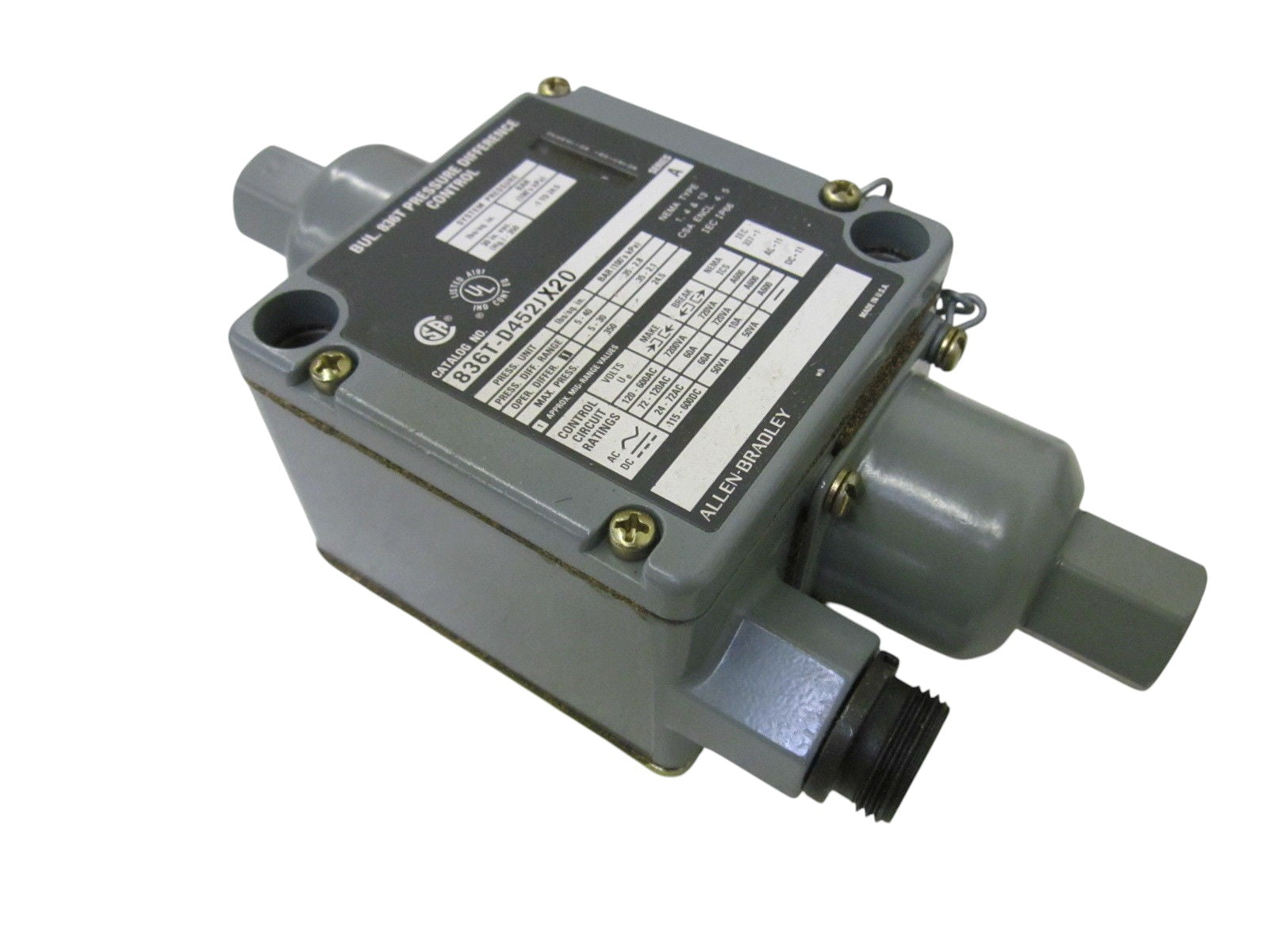 INDUSTRIAL SPARE PART 836T-D452JX20 SER.A NSNP