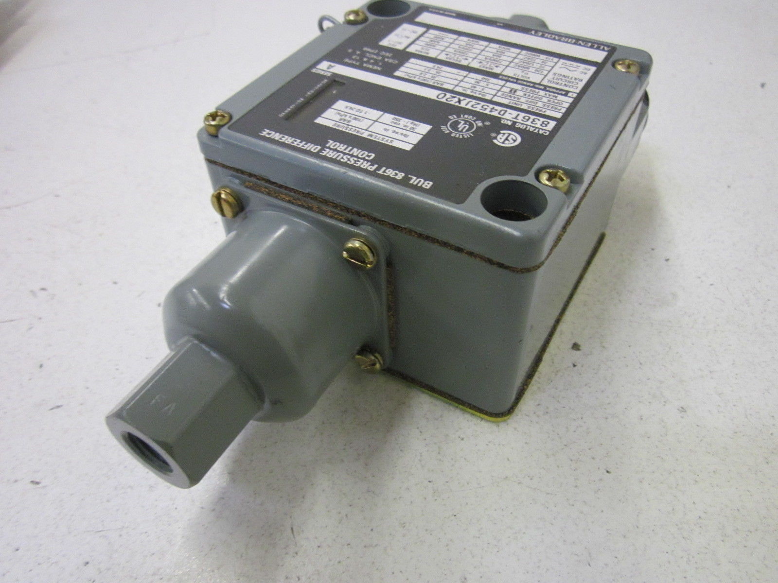 INDUSTRIAL SPARE PART 836T-D452JX20 SER.A NSNP