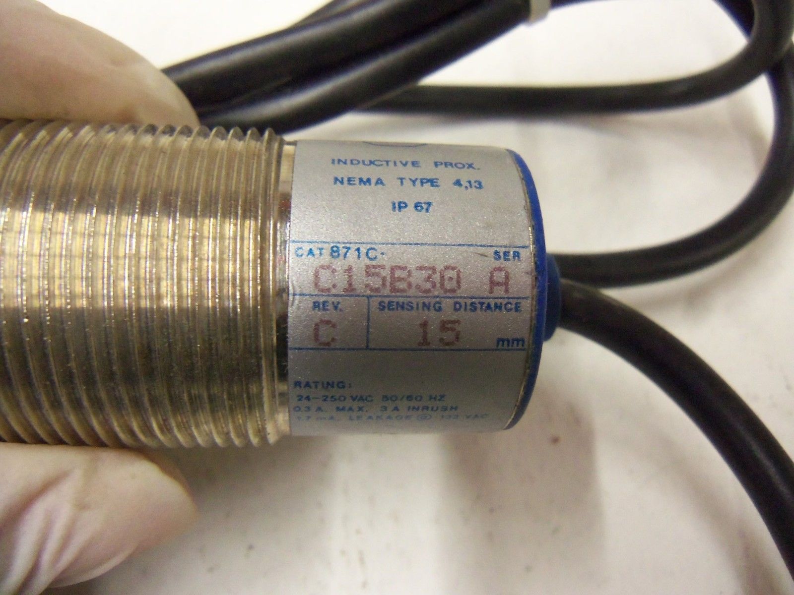 INDUSTRIAL SPARE PART 871C-C15B30 SERIES A UNMP