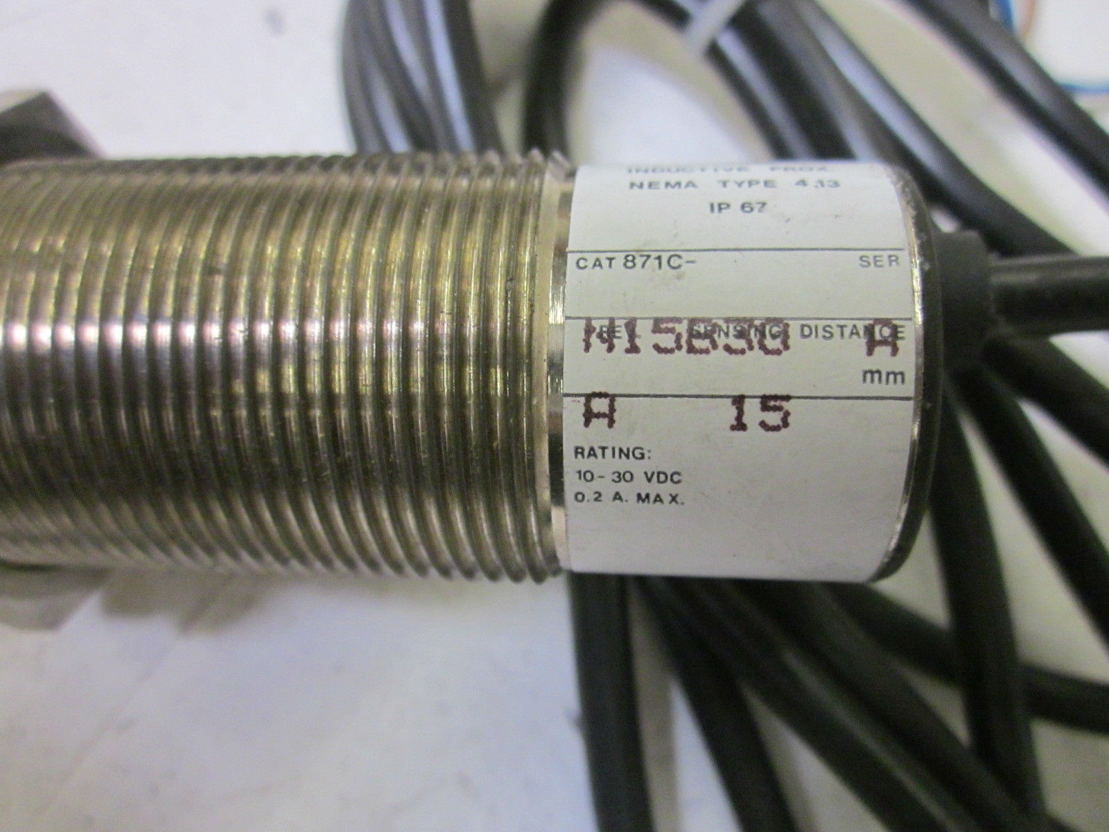 INDUSTRIAL SPARE PART 871C-N15CB30 SER.A NSNP